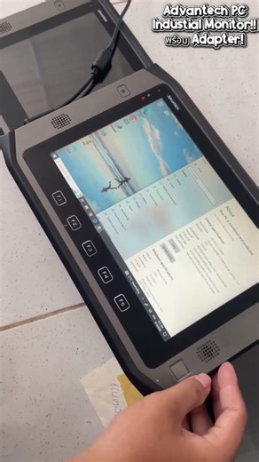 📌 ขาย Advantech Industrial PC พร้อมจอ Touch Monitor มือสอง💻