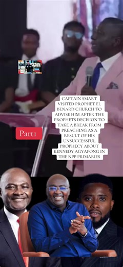 Captain Smart Offers Advice to Prophet El Benard