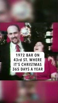 Christmas Every Day in This Bar