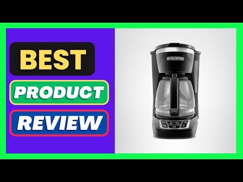 BLACK+DECKER 12-Cup Digital Coffee Maker, Programmable, Washable