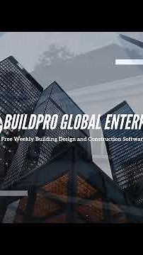 BuildPro Global Enterprise Live Stream
