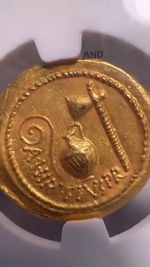1.8K views · 40 reactions | Intriguing Aureus from Caesar’s Final...