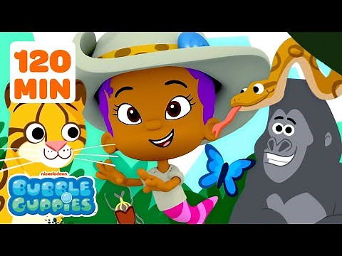 Zooli Takes Care of Baby Animals for 120 Minutes Straight! 🐱 | Bubble Guppies