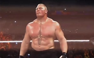 这强大的压迫感 谁能顶得住啊 #WWE#送葬者#The Undertaker#布洛克·莱斯纳#Brock Lesnar#世界摔角娱乐_哔哩哔哩_bilibili