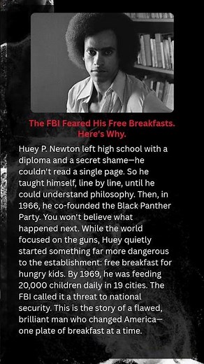 The FBI Feared His Free Breakfasts. Here's Why.
