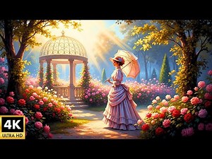 Epic Victorian Garden Fantasy | Timeless Beauty of the 19th Century