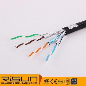 [Hot Item] S/FTP CAT6A LSZH 11801-2, Tia-568-C. 2, En-50173