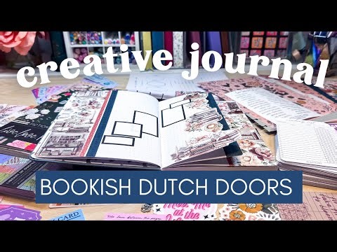 Creative Journal Setup April 2026: Bookish Dutch Doors [Live Love Posh Unboxing]