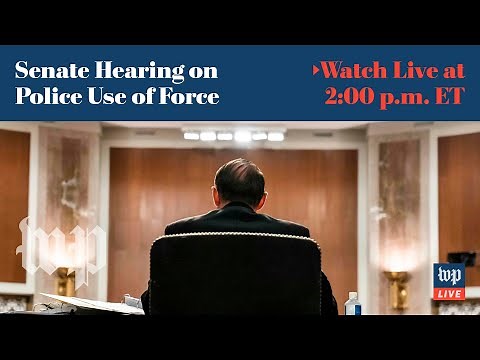 Senate holds hearing on police use of force after George Floyd’s death 6/16 (FULL LIVE STREAM)