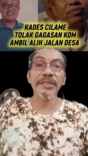 Kades Gak Perlu Baper Sama KDM