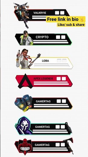 Free Apex health overlays 🤙