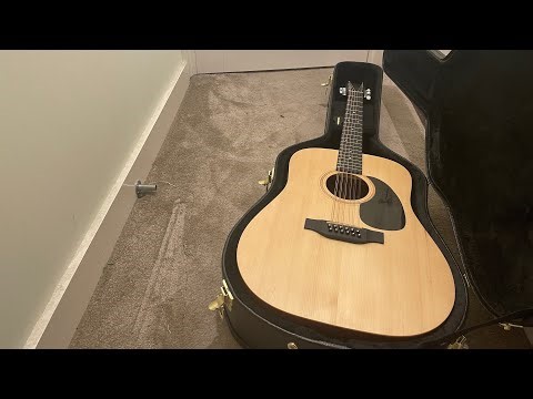 Sigma DM12E 12 string guitar sound
