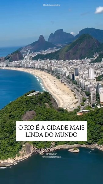 O Rio de Janeiro é a cidade mais linda 😍