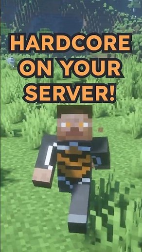 How to Add HARDCORE Mode on your Minecraft Server! #minecraft