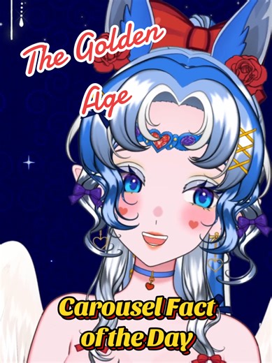 The Golden Age of Carousels 🎠 Carousel Fact of the Day #vtuber #facts #carousel #factsdaily