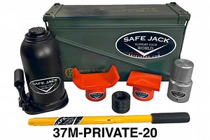 Safe Jack Universal AM 20-Ton The Private Off-Road Recovery Kit 37M-PRIVATE-20 - Free Shipping