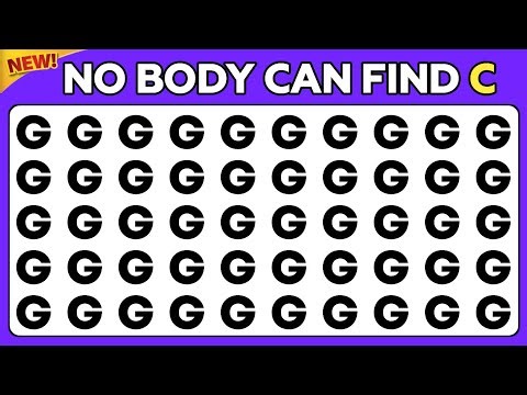 Find the ODD One Out | Test your observation skills power 👀 Fruit, Number, Letter dition