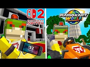 Bowser Jr Gets A NINTENDO SWITCH 2 In Minecraft!