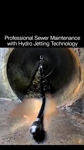 𝗙𝗮𝗰𝘁𝘇𝗶𝗹𝗹𝗮 on Instagram: "Hydro jetting forces water at pressures reaching 4000 psi through a sewer line. The water stream cuts through tree roots, grease, and mineral buildup. Unlike a drain snake that only opens a small path, hydro jetting cleans the full diameter of the pipe. You get a more thorough cleaning that restores proper flow. This method lowers the risk of recurring clogs and extends the life of your sewer system. It is widely used by professionals for reliable long term resu