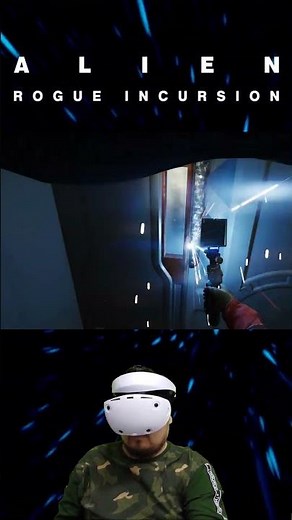 Making sure no alien around before working! Alien: Rogue Incursion (VR2) #shorts #vrgames #psvr2