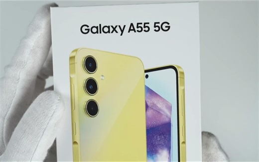 三星Galaxy A55拆箱游戏和相机测评