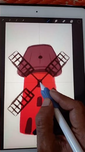 Draw + Animate a Windmill - Easy