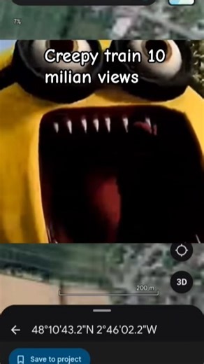 kripya train 10 million views on the Google map #horror #earth616 #googleearth #strangefamous