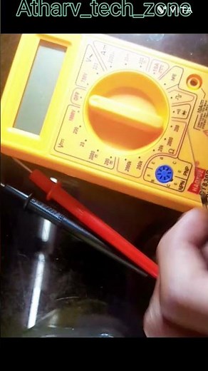 How to check a diode using a multimeter