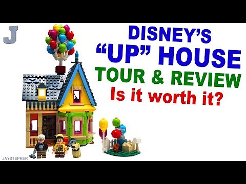 LEGO Disney 2023 'Up' House 43217 Tour & Review