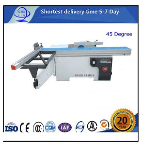 [Hot Item] PVC/ MDF/ Acrylic Tilting Precision Table Saw Horizontal Sawing Machine/ MDF Cutting Machine