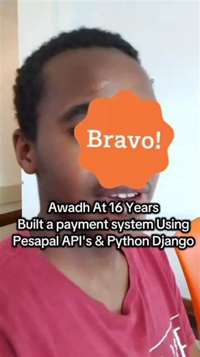 The AfricanStemGirl Hub on Instagram: "Awadh, 16 years, built a payment system Using the Pesapal API's and Python Django. In our intermediate class students learn how to use pesapal API's to build their own payment backend systems code that they can seamlessly integrate into any e-commerce website. This project was accomplished using Python Django, giving students real-world backend development experience We ensure our students build tech tools you use on a daily basis. Your child can learn to b