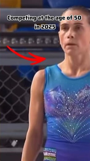 Oksana Chusovitina competing at the age of 50🔥❤️ #gymnast #fypp