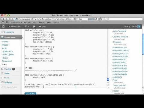 How to Remove Borders on a Post or Image in WordPress : Web Design & WordPress