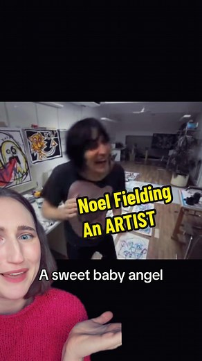 Noel Fielding is an ARTIST #noelfielding #celebrityartist #contemporaryart #artreview #fendi2021