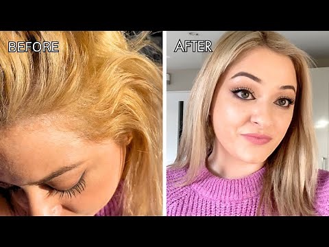 How to Tone Brassy Hair with Wella T14 | Before & After