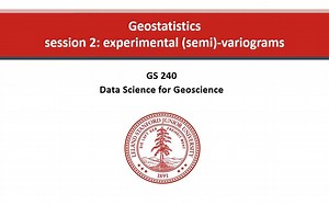 【地统计课程】2 变异函数计算 Geostatistics session 2 variogram calculation