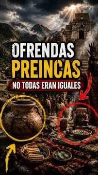 La historia detrás de las ofrendas preincas