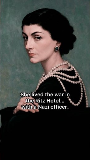 Coco Chanel’s Wartime Secret #history #hiddenhistory #chanel #cocochanel