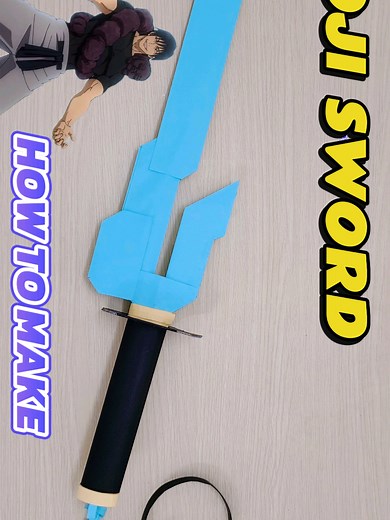 Create a Toji Sword using Paper: Step-by-Step Guide