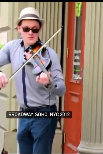 Rare Footage from our first busking session in New York City 11 years ago! Incredible to think how far we have come since then. That’s why we are so excited to be returning to North America in 5-weeks time… we are coming “Home”! #electricviolin #nyc #soho #newyorkcity #newyork #thetroublenotes #busking | The Trouble Notes