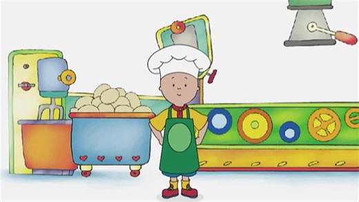 Caillou S04:E12 - A Present for Mommy // Caillou the Chef // Caillou the Painter