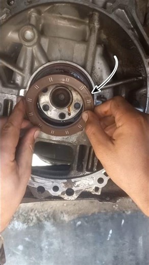 1Nz engine oil seal installation. #youtube #shorts #fyp