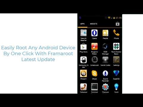 How To Root Any Android Device By One Click With Framaroot