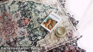 2x3 Area Rugs - Machine Washable Area Rugs 2x3 for Living Room, Soft Washable Rugs 2x3, Non-Slip Washable Area Rug, Stain Resistant Boho Low Pile Thin Washable Rug 2x3