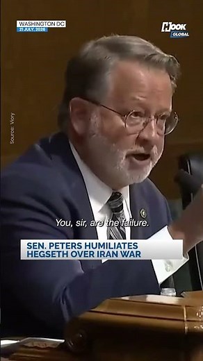 '‘You, Sir, Are The Failure': Sen. Peters humiliates Hegseth over Iran war