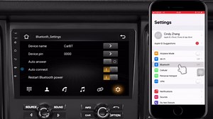 4 Core+64G Car Radio Stereo for Hyundai Tucson IX35 2010-2015,Android 13 Wireless Carplay Android Auto,10.1 Inch Touchscreen Car Radio with GPS WiFi Bluetooth FM/RDS EQ SWC Dual USB/AUX-in