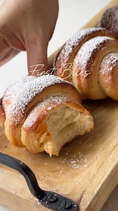 3.3K views · 31 reactions | First bites of these tasty and buttery #Cornetti 縷! #cornettirecipe #cornetto #cornettorecipe Recipe in the comment section ➡️ | Sweet Nest | Facebook