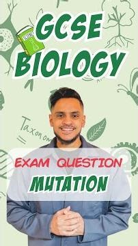 GCSE Biology: Exam Question | Mutation