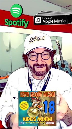 🤩 First time ever! All my albums can be streamed on Spotify & Apple Music HAPPY LISTENING!! 🎧 🎶 | Kevin Bloody Wilson