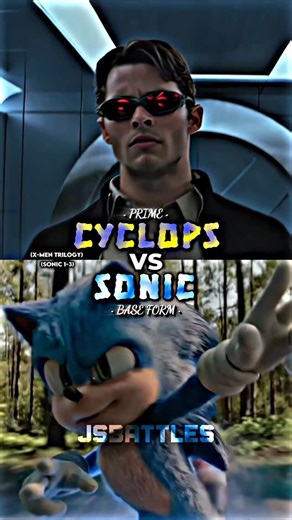 JSBattles on Instagram: "Cyclops vs Sonic #sonic #cyclops #edits #fyp #jsbattles"